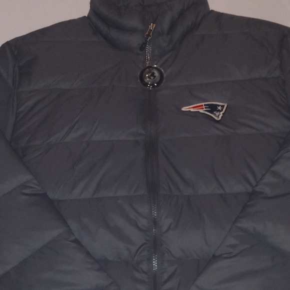 NFL Jackets & Coats New England Patriots Gray Performance Puffer